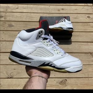 jordan 5 white cement size 11